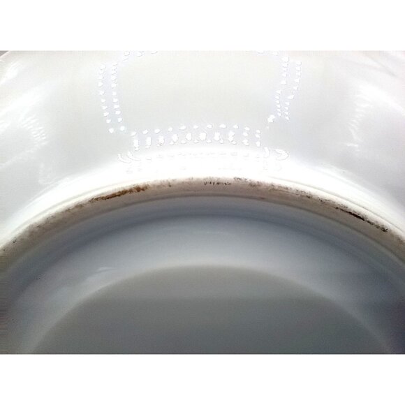 Norcrest Pine Cone Needles Hand painted Saucer Vintage 6 Inch Replacement 3/566 - Picture 10 of 12